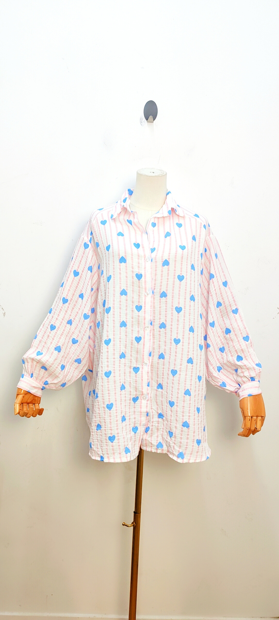 Wholesaler Bellavie - Cotton shirt in heart