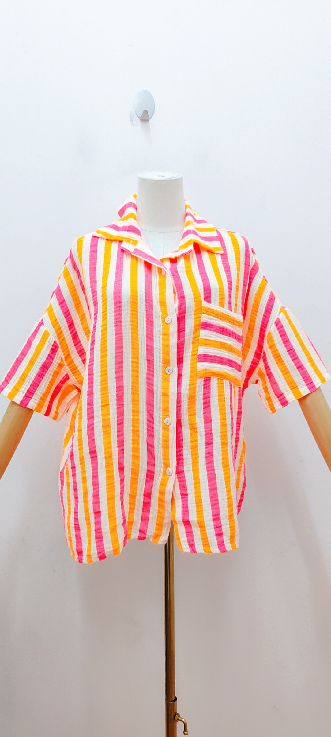 Mayorista Bellavie - Camisa de gas de algodón de fluo