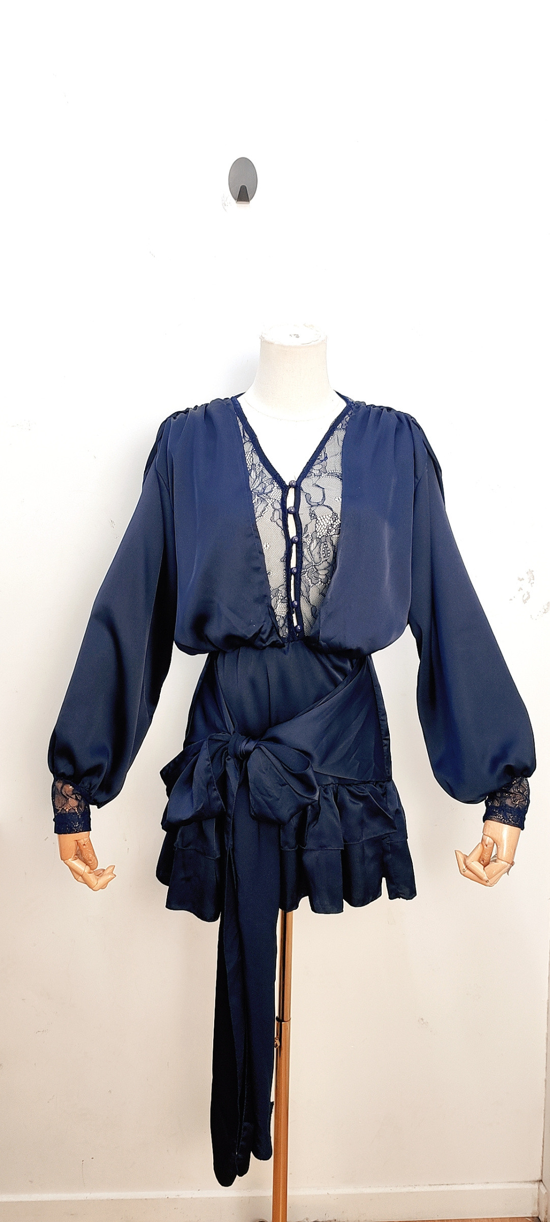 Grossiste Bellavie - ROBE COMBI AVEC DENTELLE
