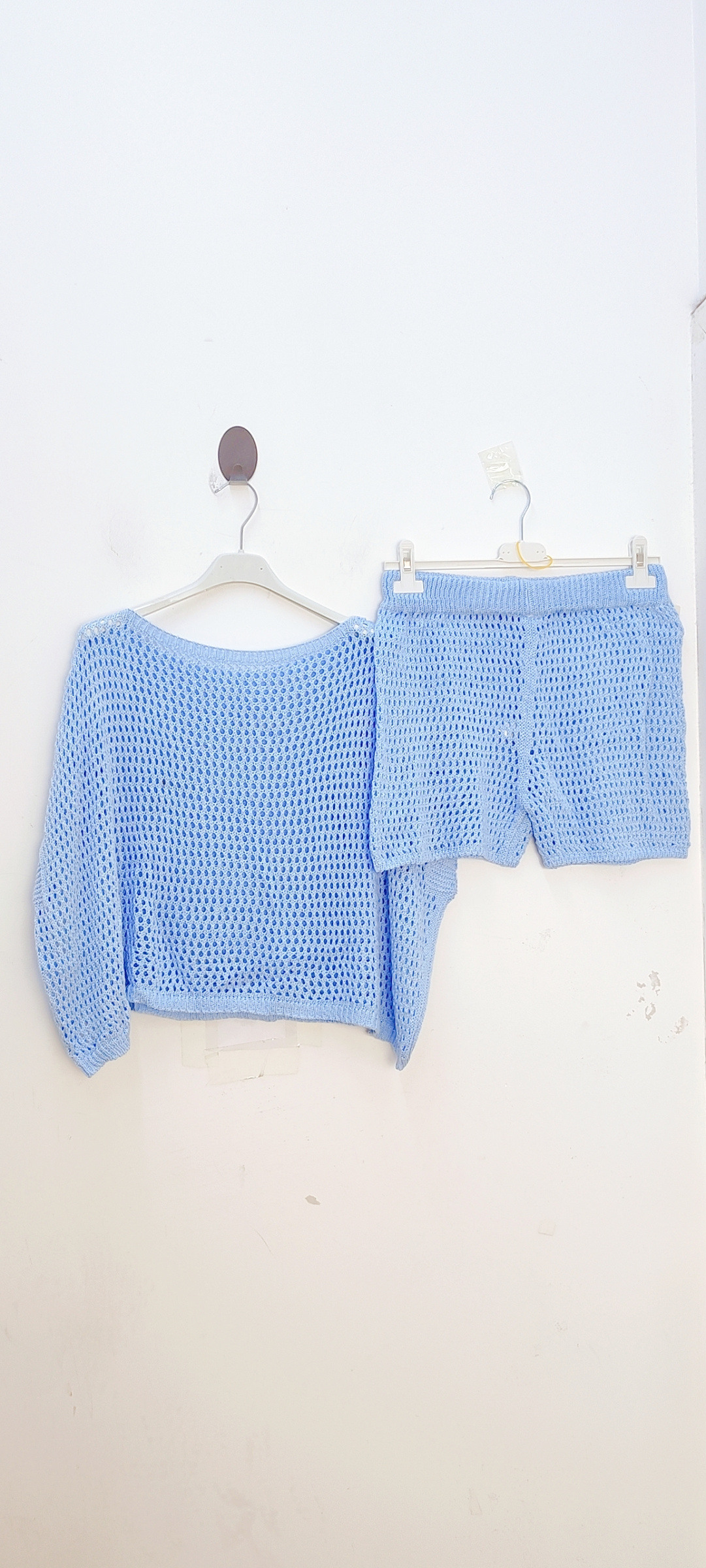 Großhändler Bellavie - Häkel-Top und Shorts Set