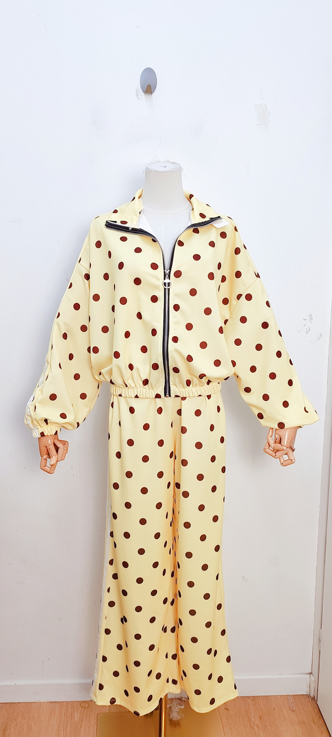 Grossista Bellavie - COMPLETO GIACCA E PANTALONI A POIS