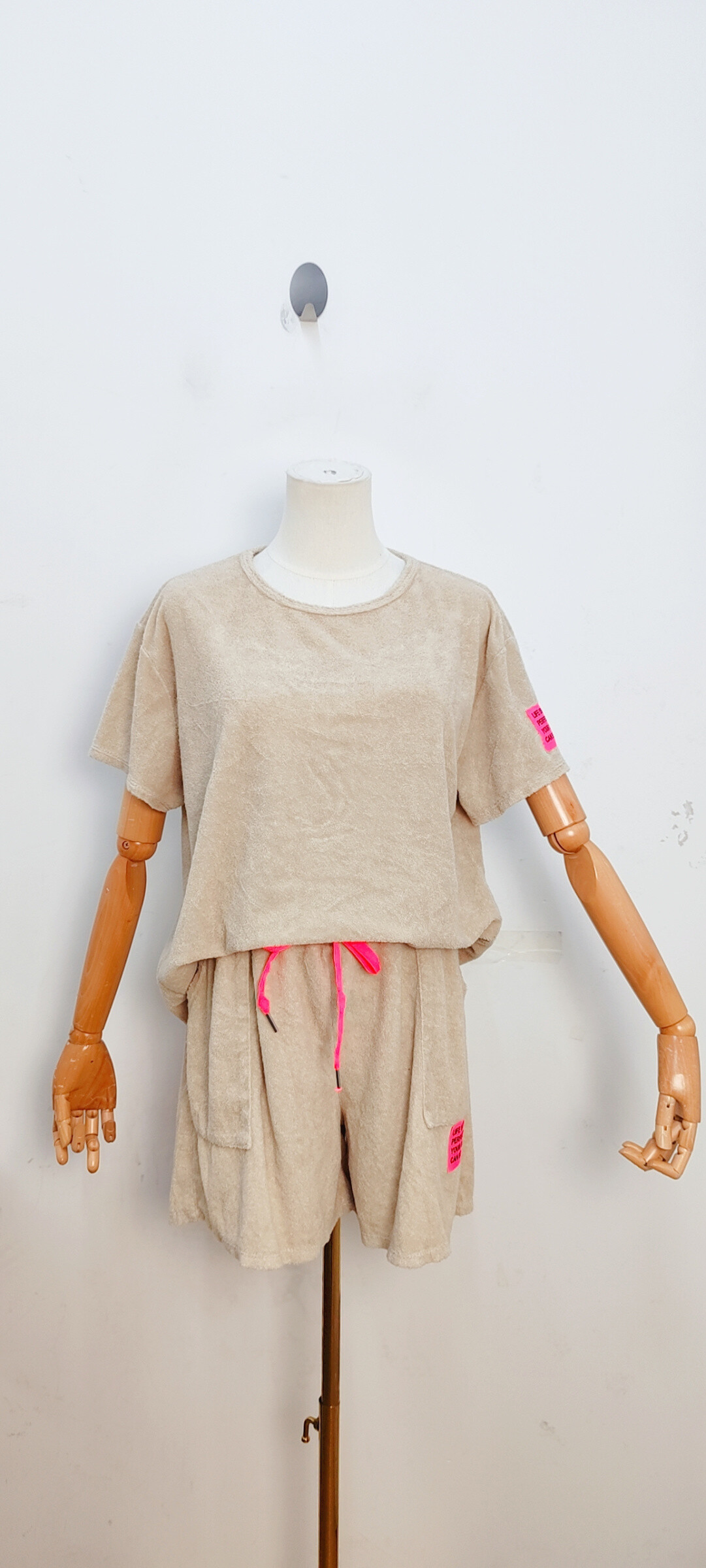Wholesaler Bellavie - T SHIRT AND SHORTS SET IN SPONGE