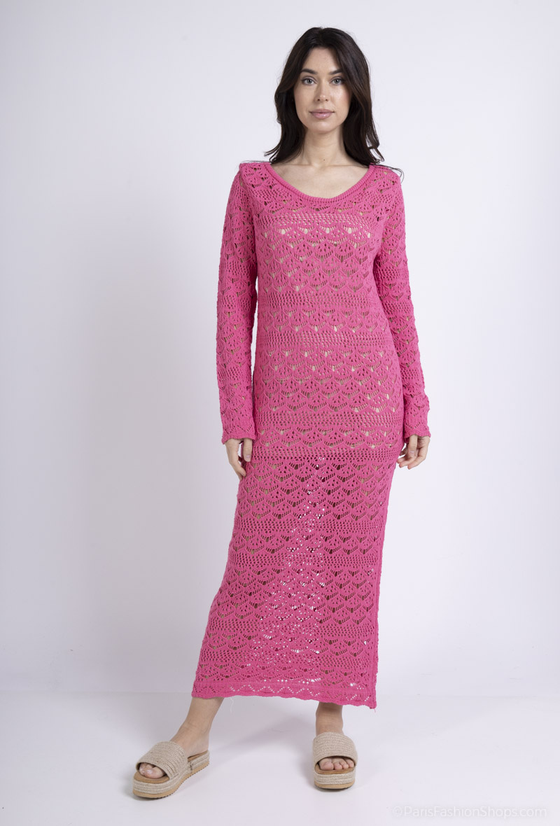 Großhändler Bellavie - LANGES HÄKELKLEID