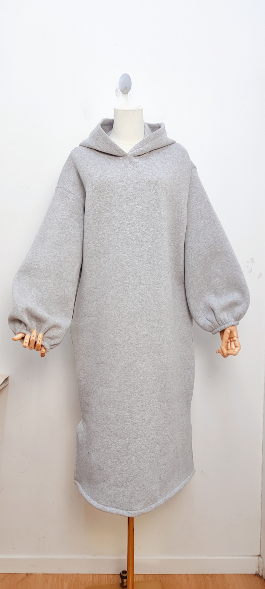 Wholesaler Bellavie - SWEATSHIRT DRESS IN 80% COTTON