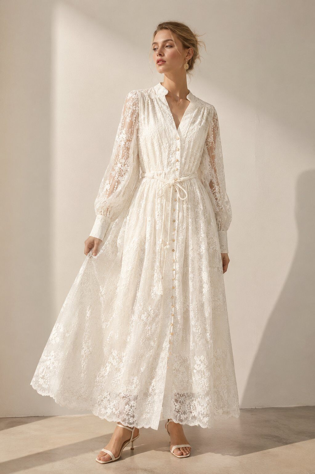 Großhändler Bellavie - BESTICKTES HEMDKLEID