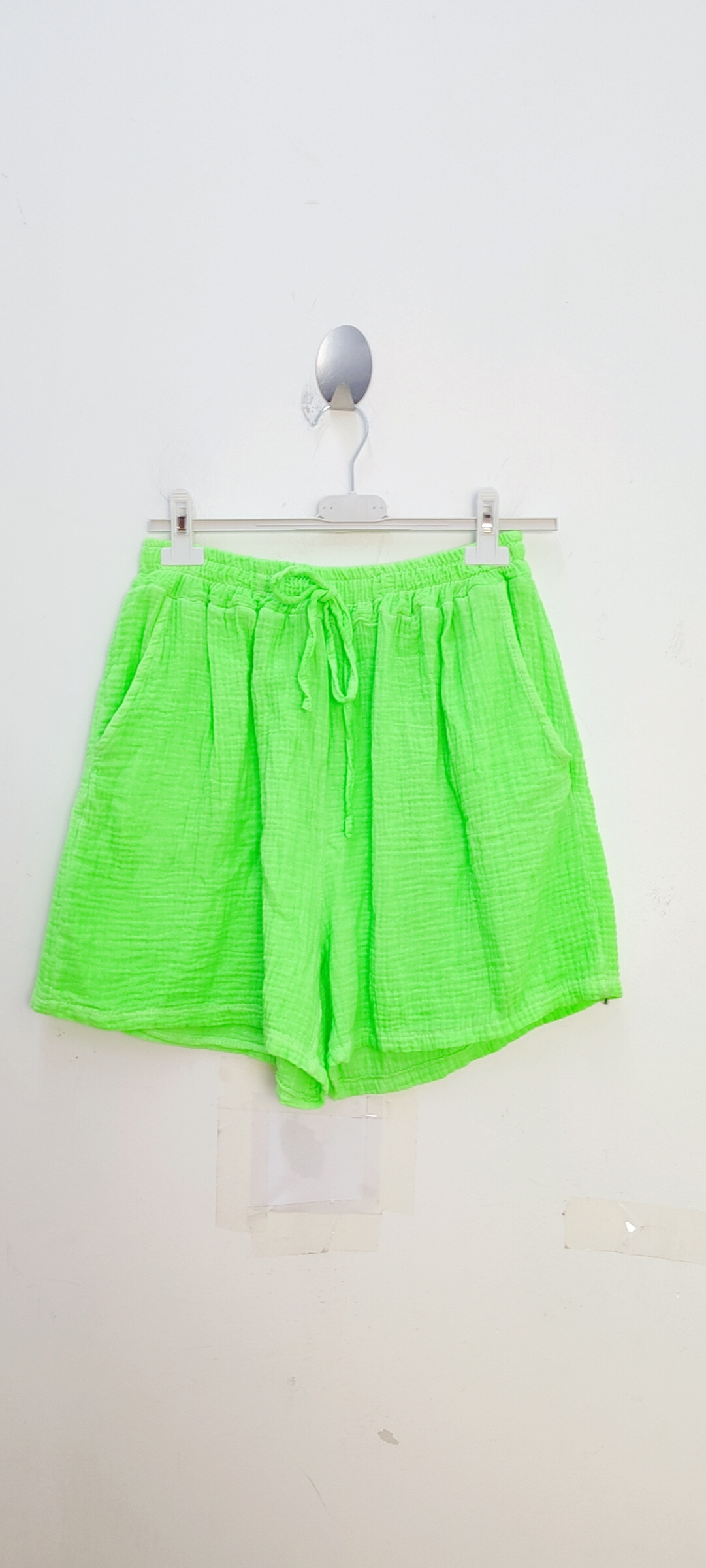 Grossista Bellavie - Pantaloncini a gas di cotone fluo