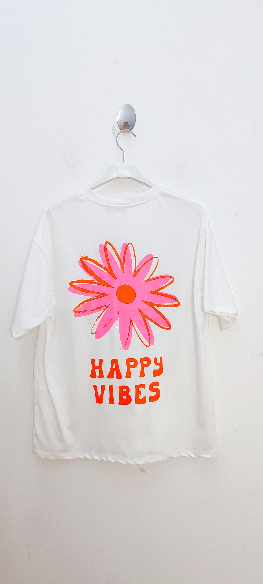 Mayorista Bellavie - CAMISETA CON HAPPY VIBES