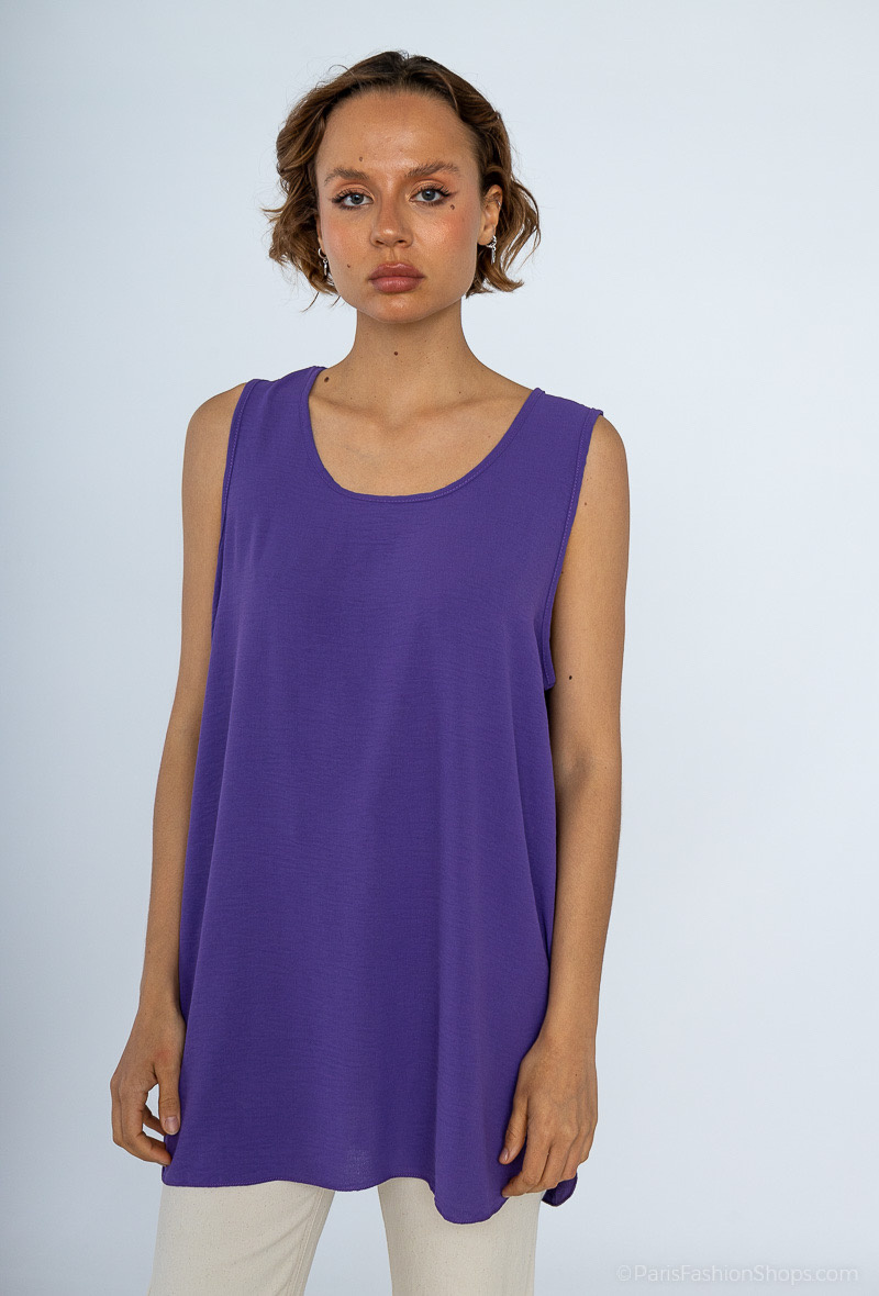 Wholesaler Belle Fa - Lightweight and Plain Summer Tank Top