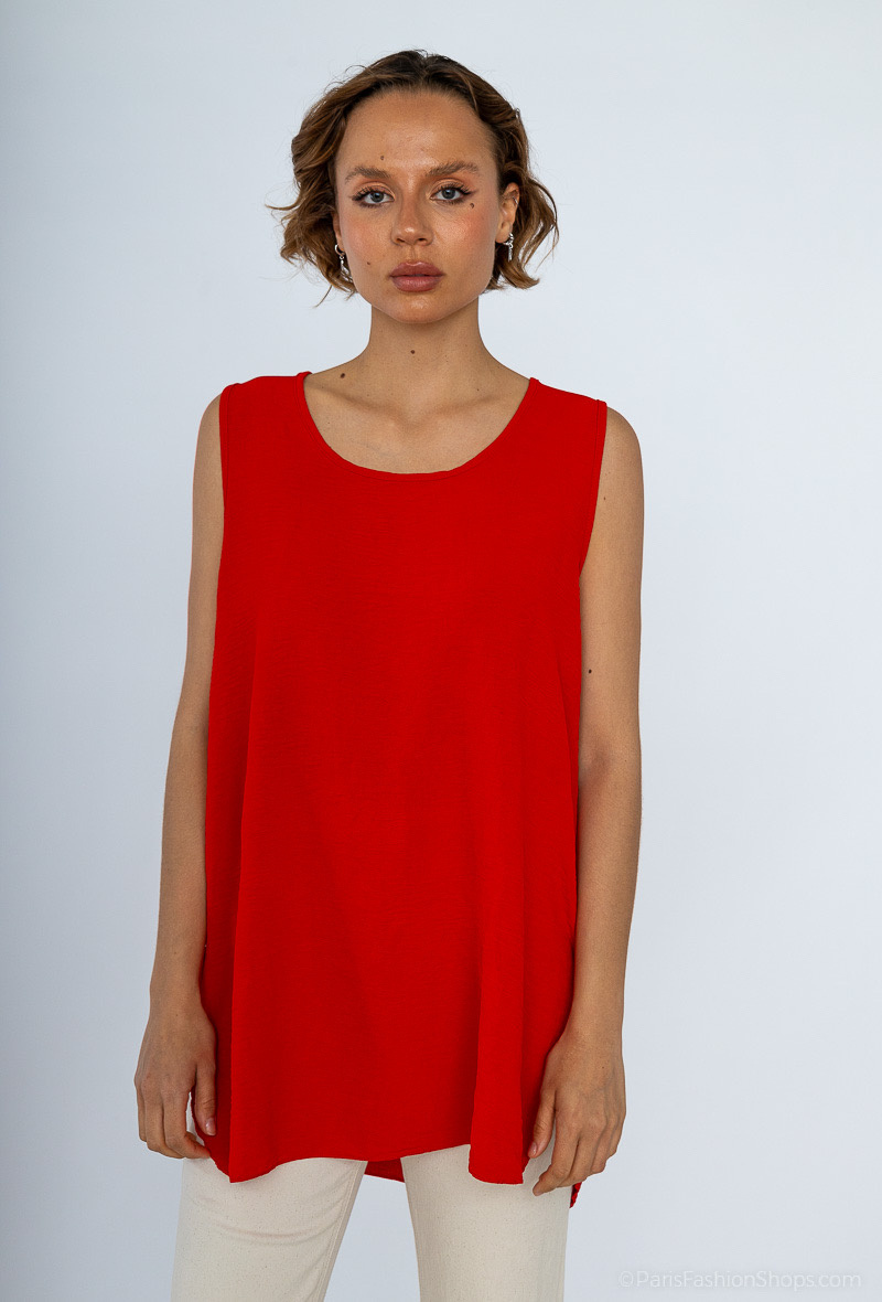 Wholesaler Belle Fa - Lightweight and Plain Summer Tank Top