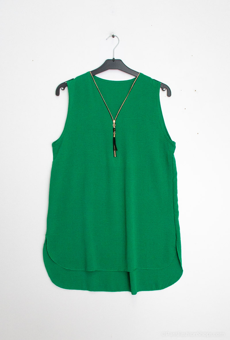 Wholesaler Belle Fa - Zipper tank top