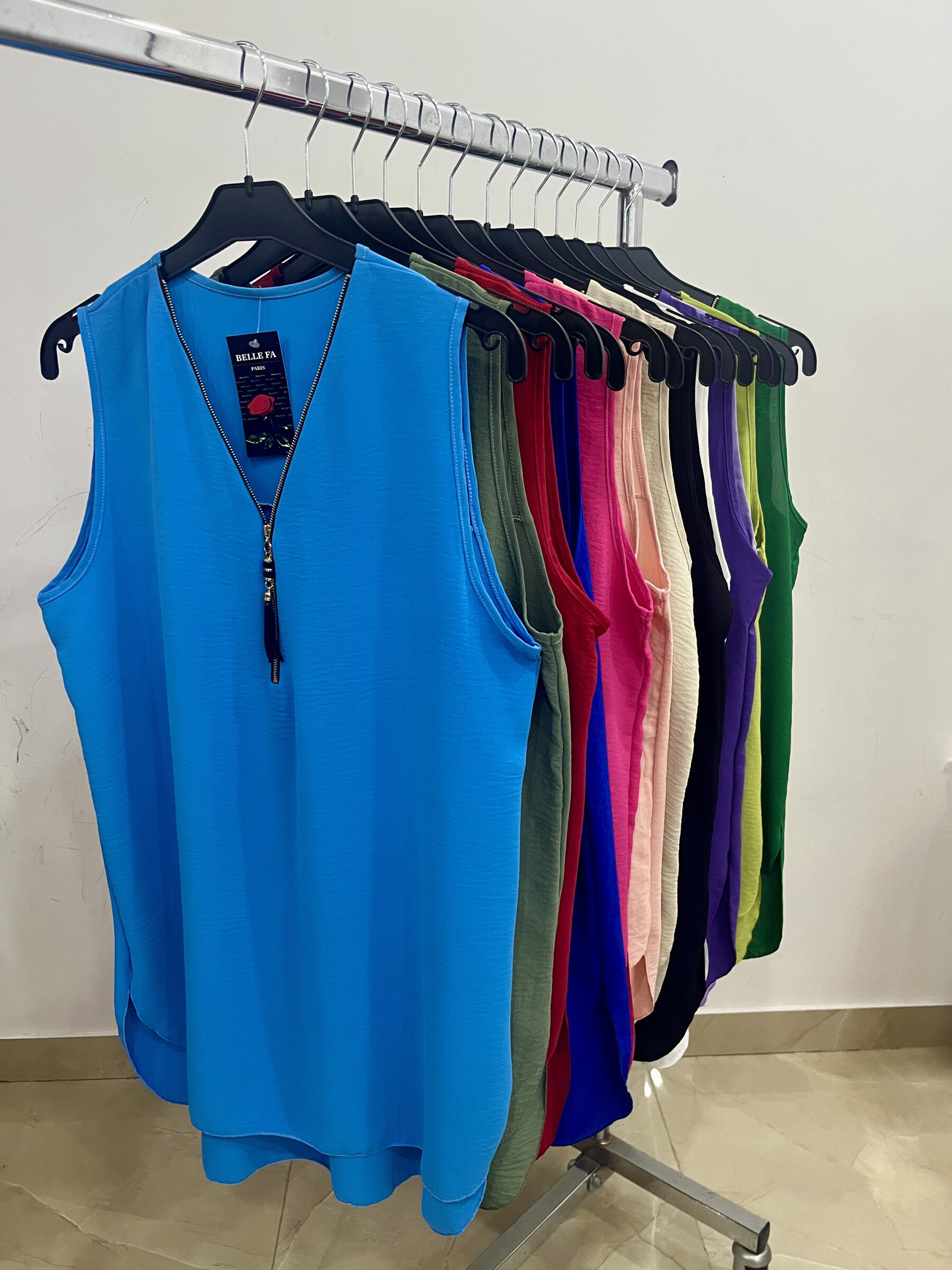 Mayorista Belle Fa - Camiseta de tanque elegante y ligera, 908