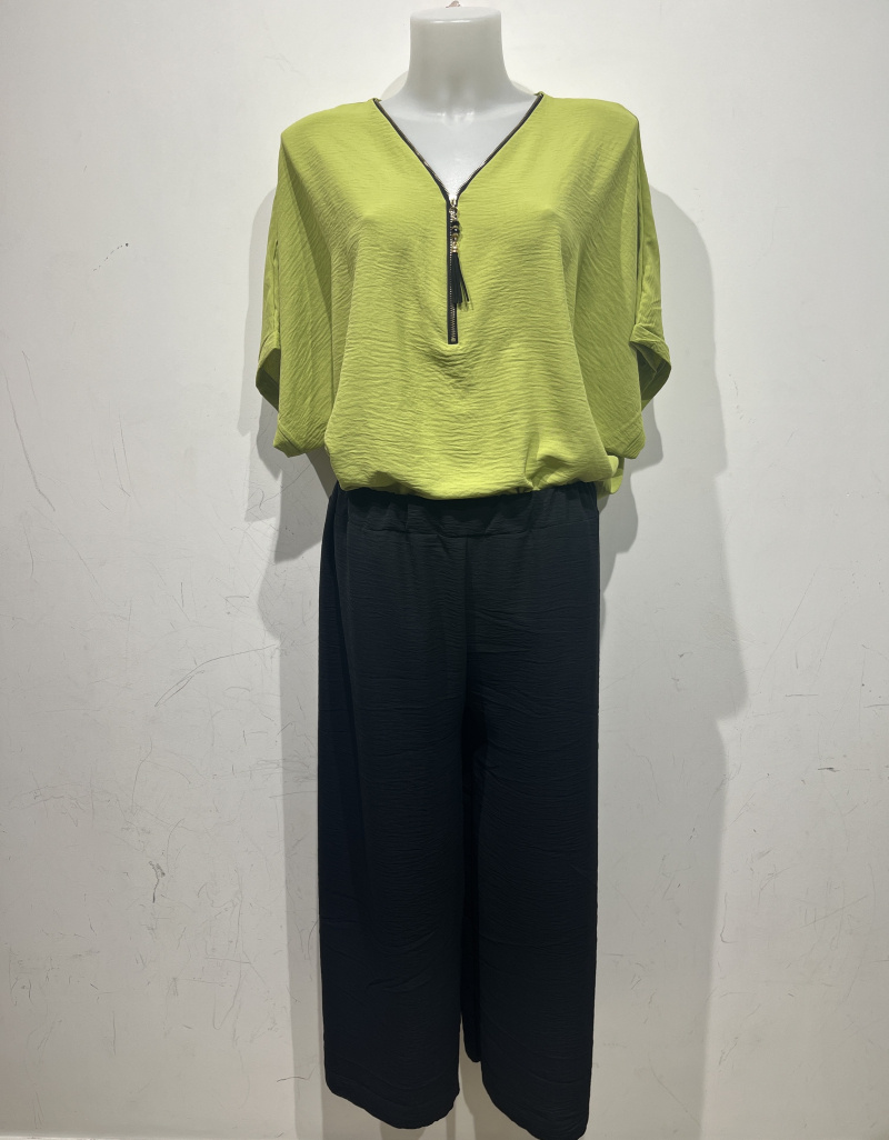Wholesaler Belle Fa - Zip tunic and straight pants.