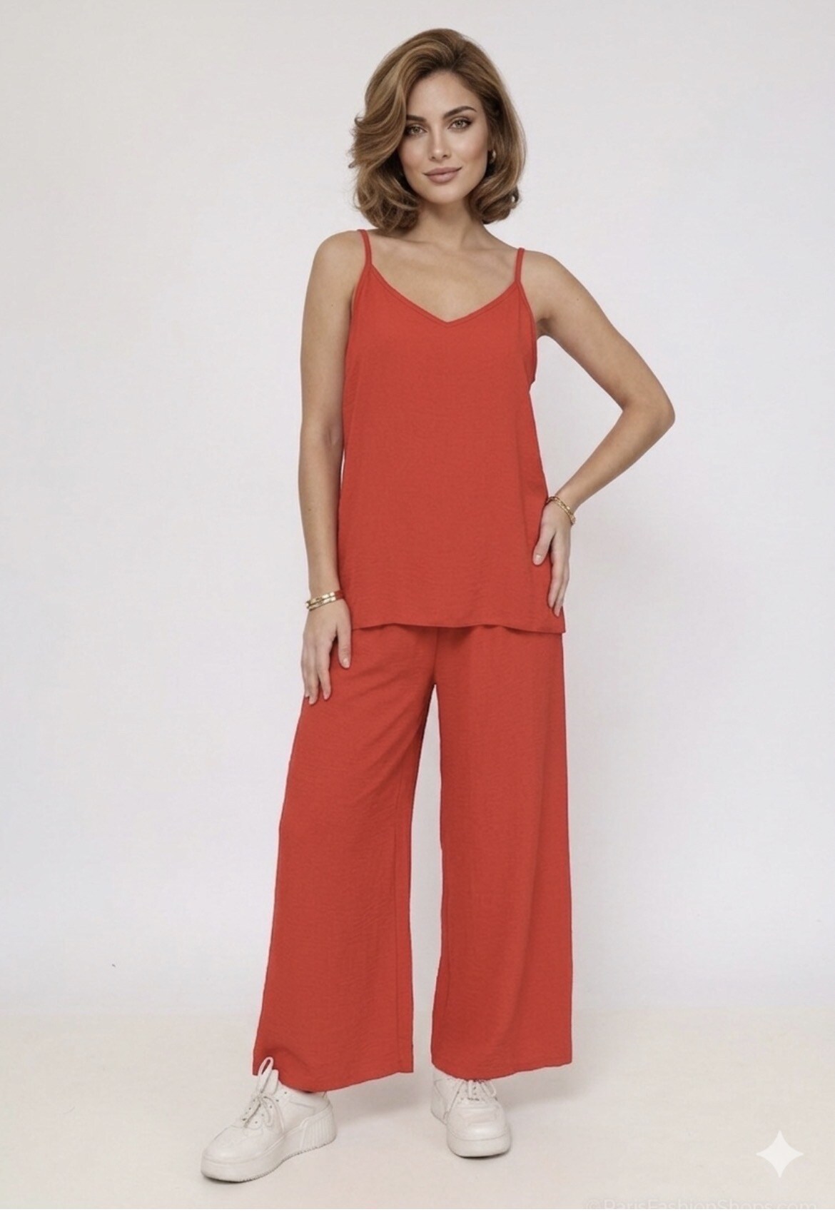 Großhändler Belle Fa - Tanktop und Hosen-Set, 802-8