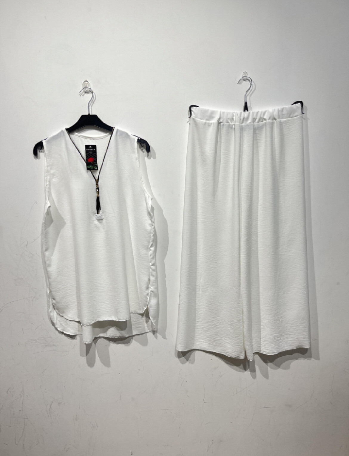 Grossiste Belle Fa - Ensemble élégant (débardeur à fermeture éclair avec pantalon droit) 809_5