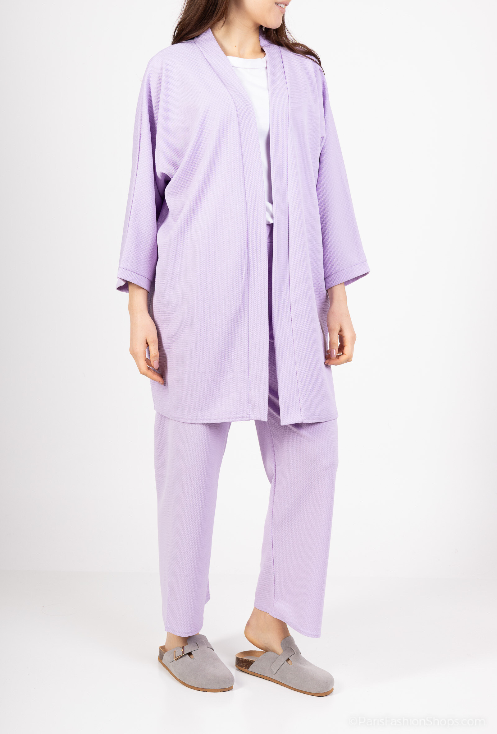 Wholesaler Belle Fa - Timeless chic stretch vest and pants set
