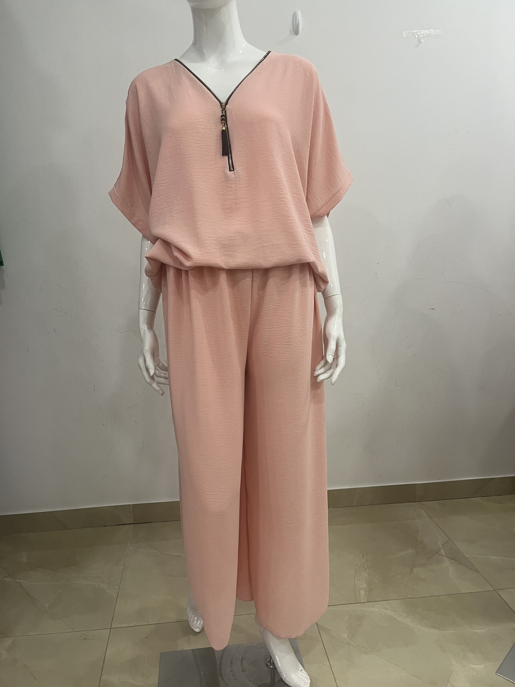 Grossiste Belle Fa - Tunique zip et pantalon droit 801_7