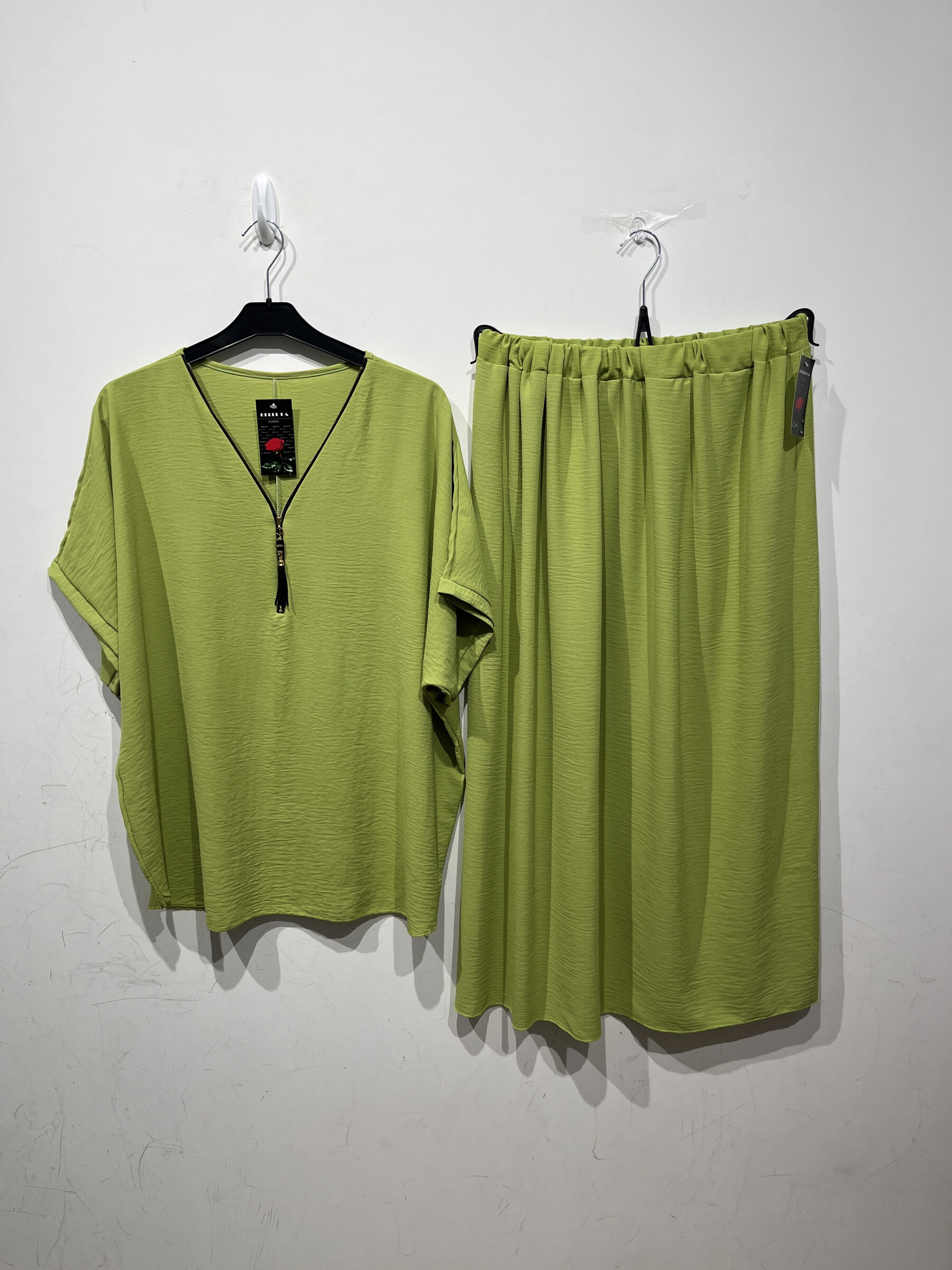 Grossiste Belle Fa - Tunique zip avec jupe longue élégante. 829_5