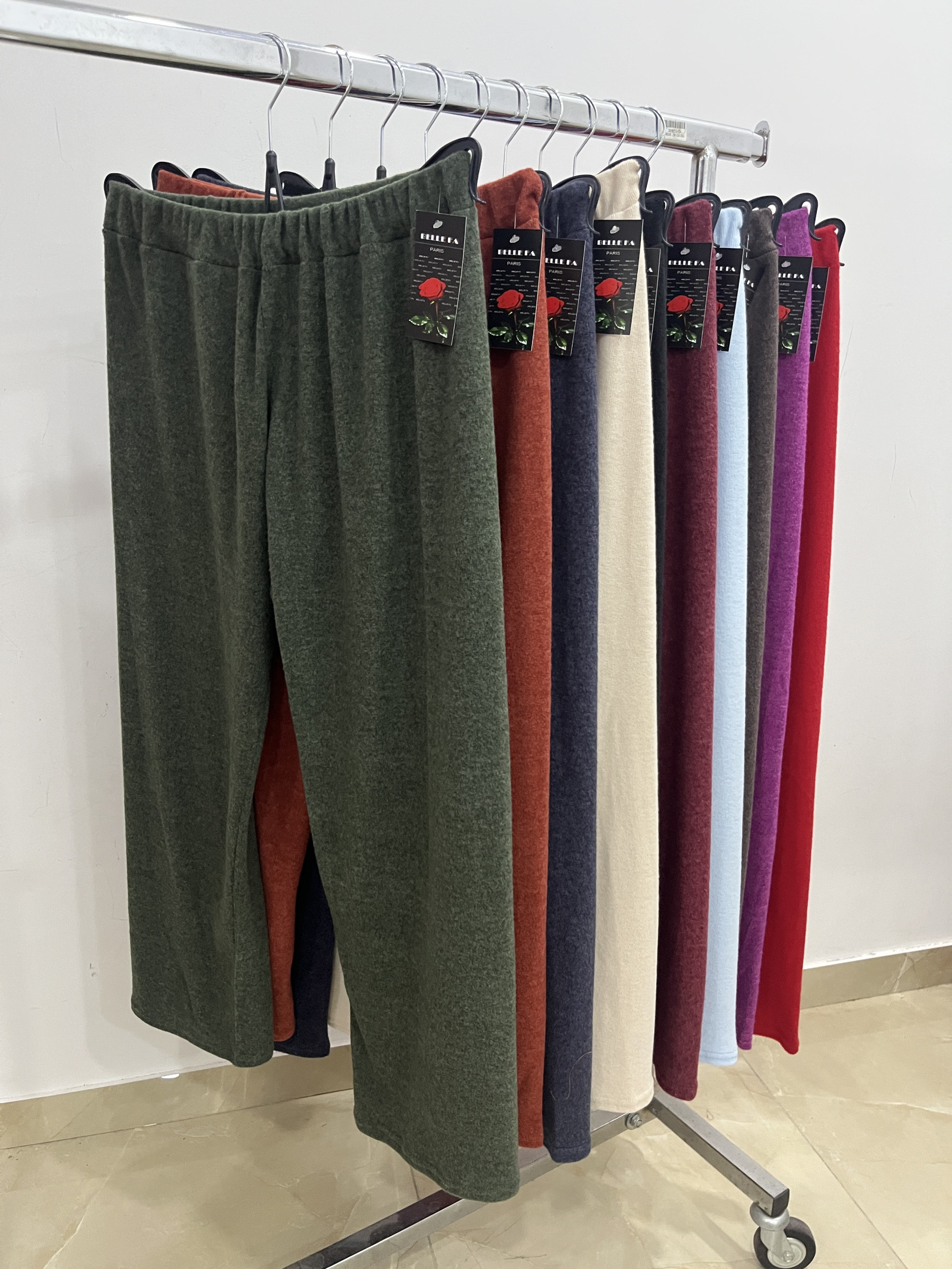 Grossiste Belle Fa - Pantalon doux ample épais. 5858-30