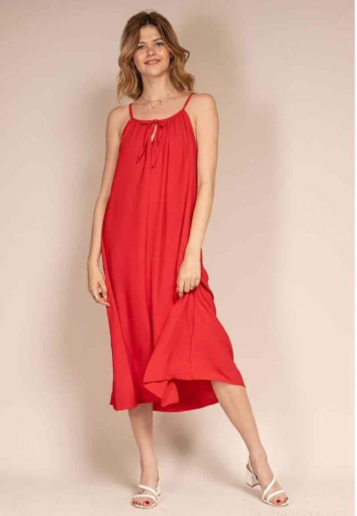 Grossiste Belle Fa - Robe longue élégante à bretelles 5869_3