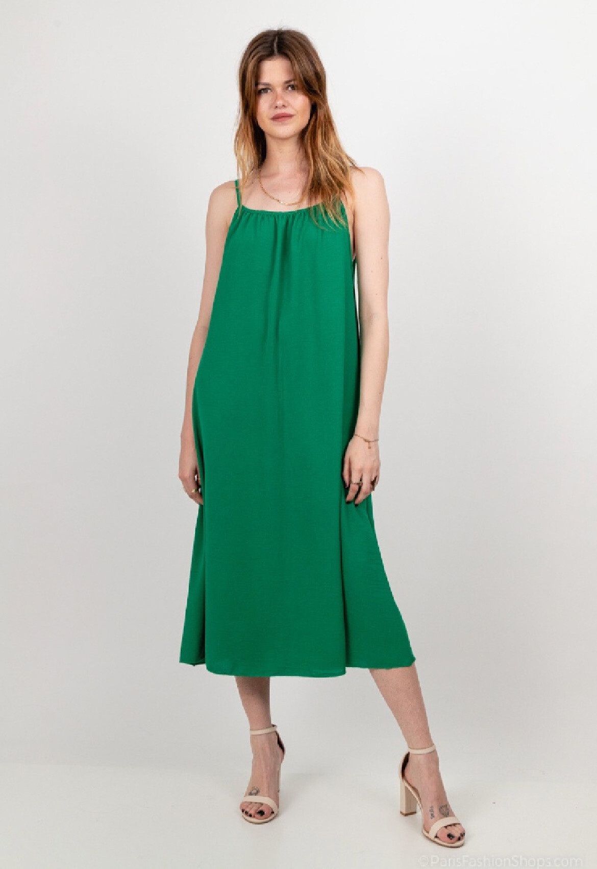 Grossiste Belle Fa - Robe longue élégante à bretelles 5869_3