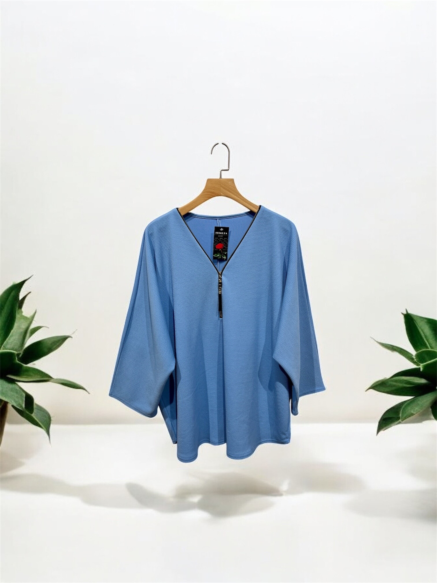 Wholesaler Belle Fa - Loose tunic with zipper