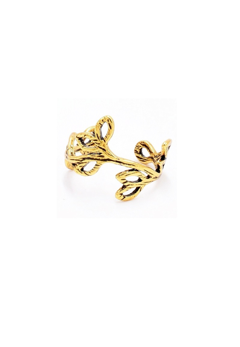 Mayorista BELLE MISS - Pequeño anillo ajustable en metal cobre envejecido