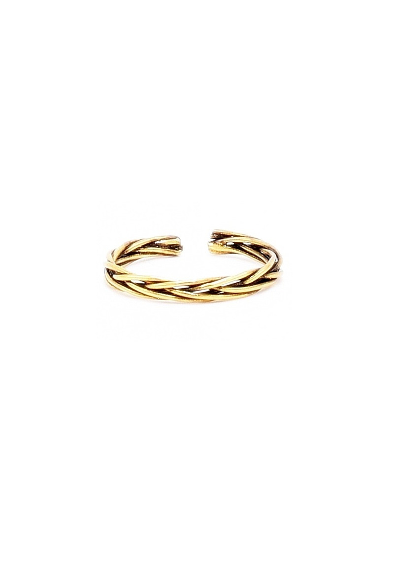 Mayorista BELLE MISS - Pequeño anillo ajustable en metal cobre envejecido
