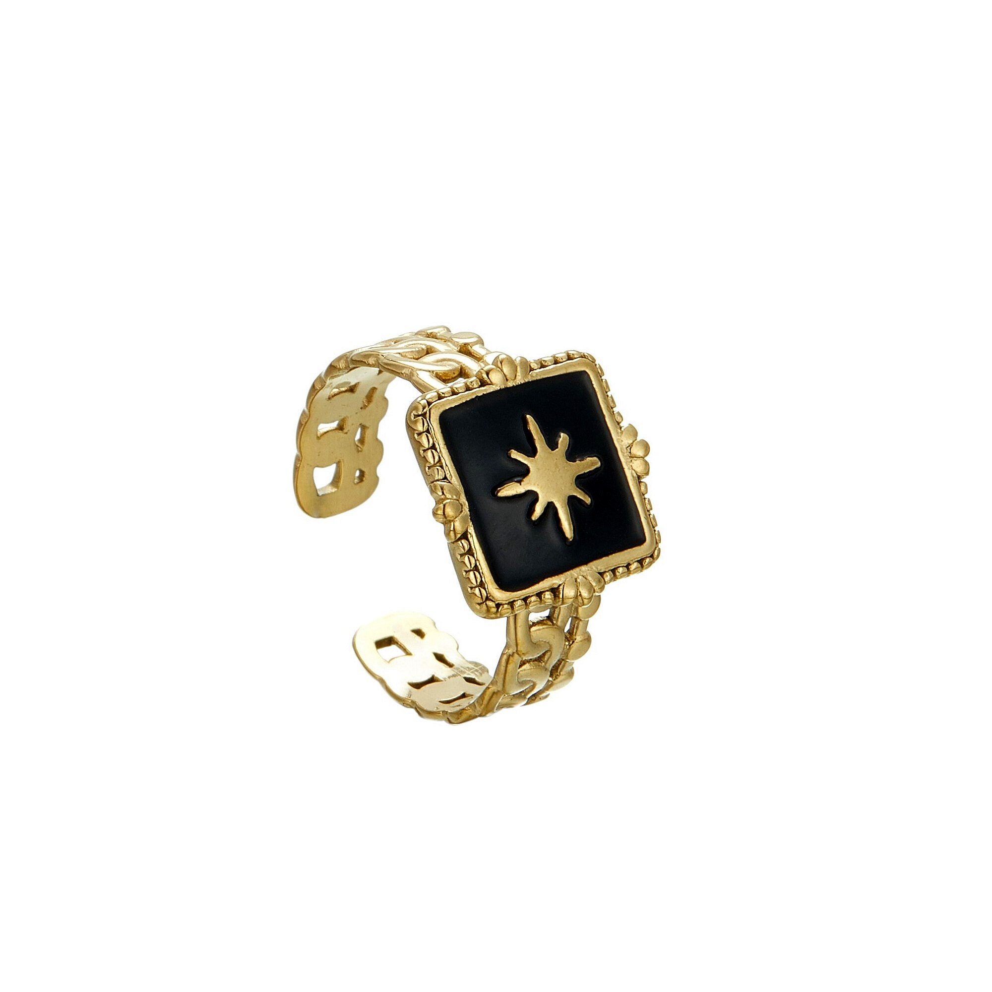 Mayorista BELLE MISS - Ulvhilda - Anillo de Acero Ajustable