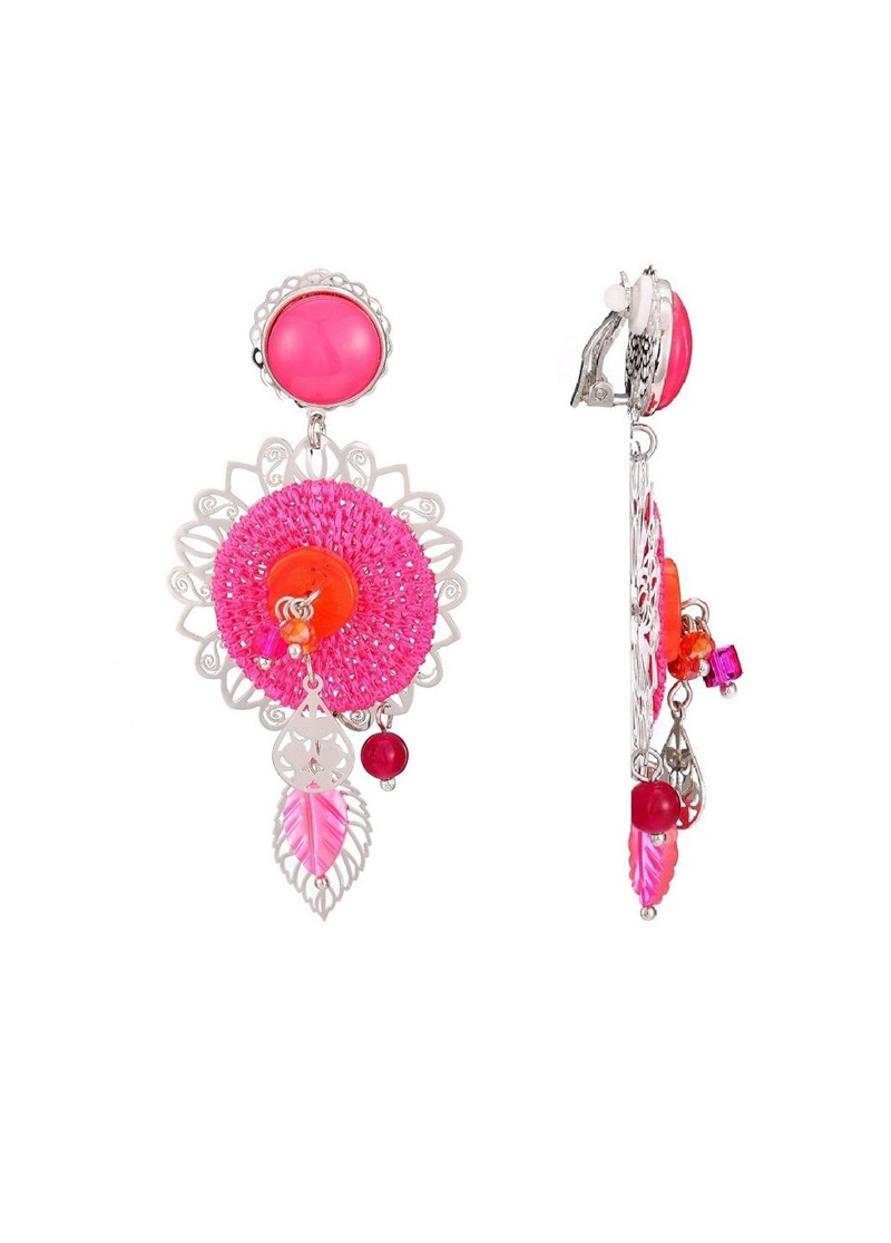 Großhändler BELLE MISS - Ohrclips im Ethno-Bohemien-Stil