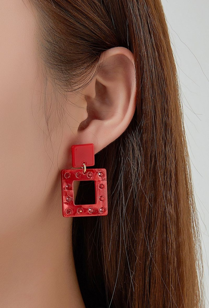 Mayorista BELLE MISS - Pendientes Edita de acetato y strass