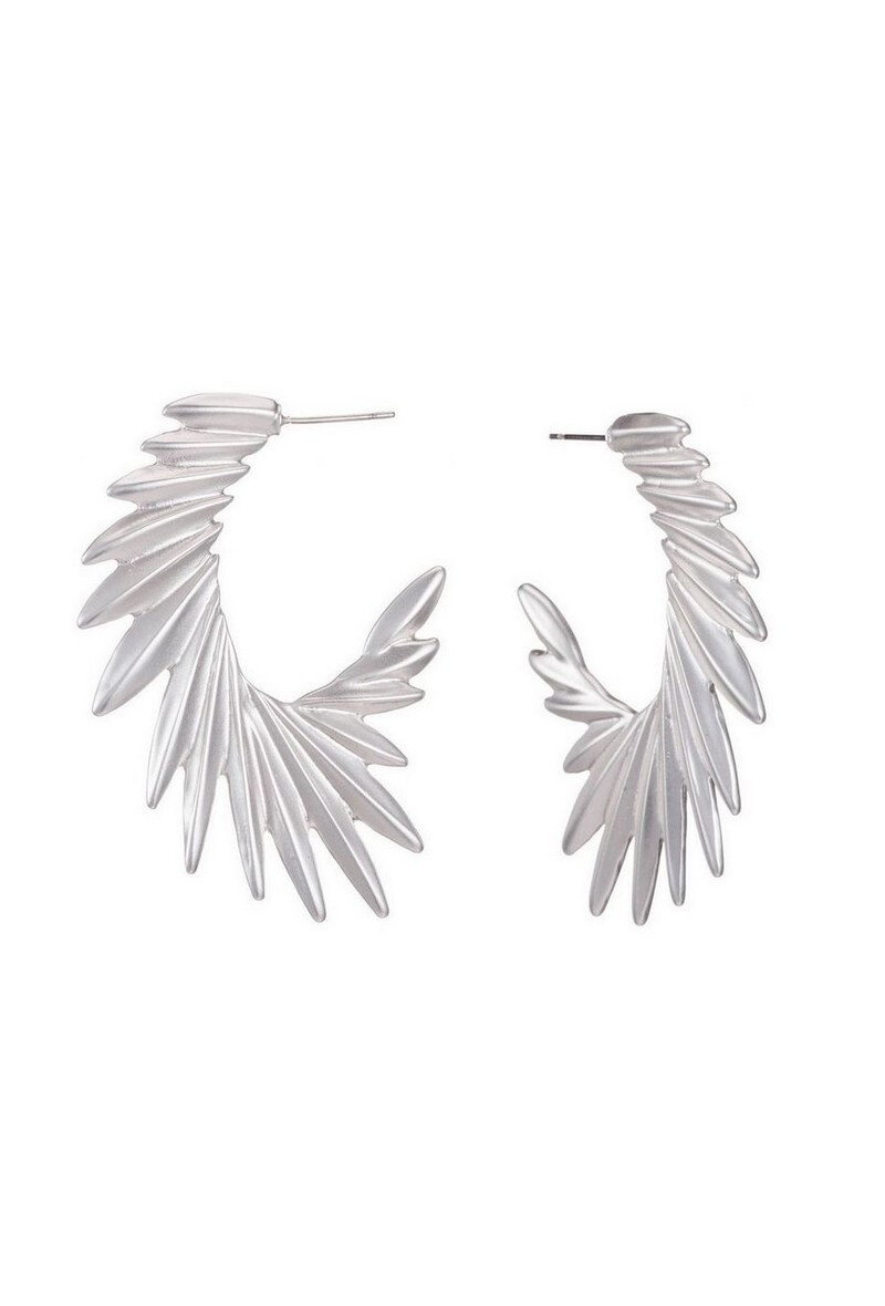Grossiste BELLE MISS - Gloire Boucle d'oreille tige argente