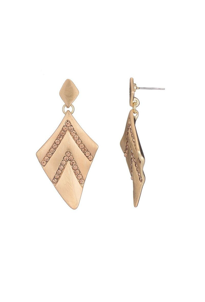 Wholesaler BELLE MISS - Gracie - Gold earring