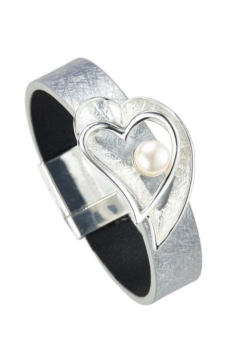 Wholesaler BELLE MISS - Kaba heart magnetic bracelet
