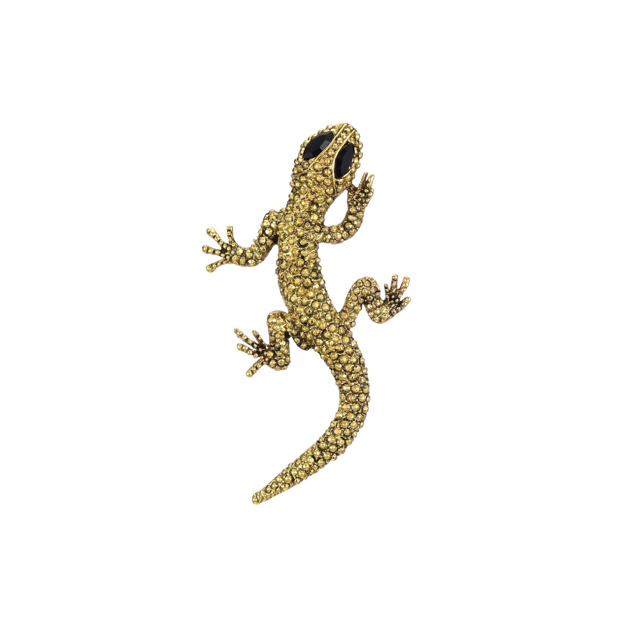Mayorista BELLE MISS - Broche de lagarto dorado Okawa