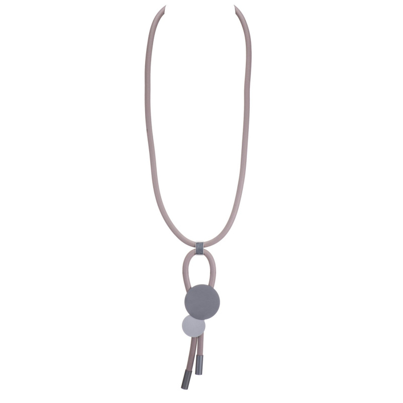 Mayorista BELLE MISS - Collar rojo negro