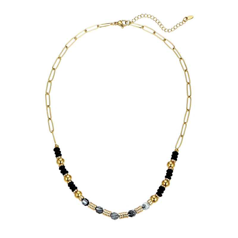 Grossiste BELLE MISS - Ursule - Collier acier