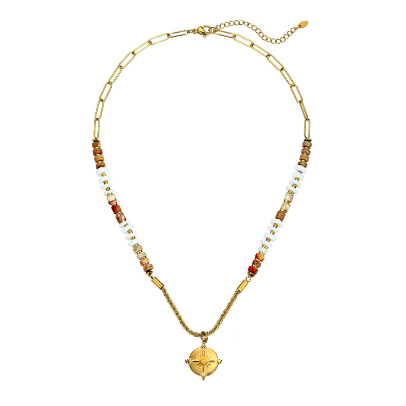 Grossiste BELLE MISS - Urmi - Collier acier