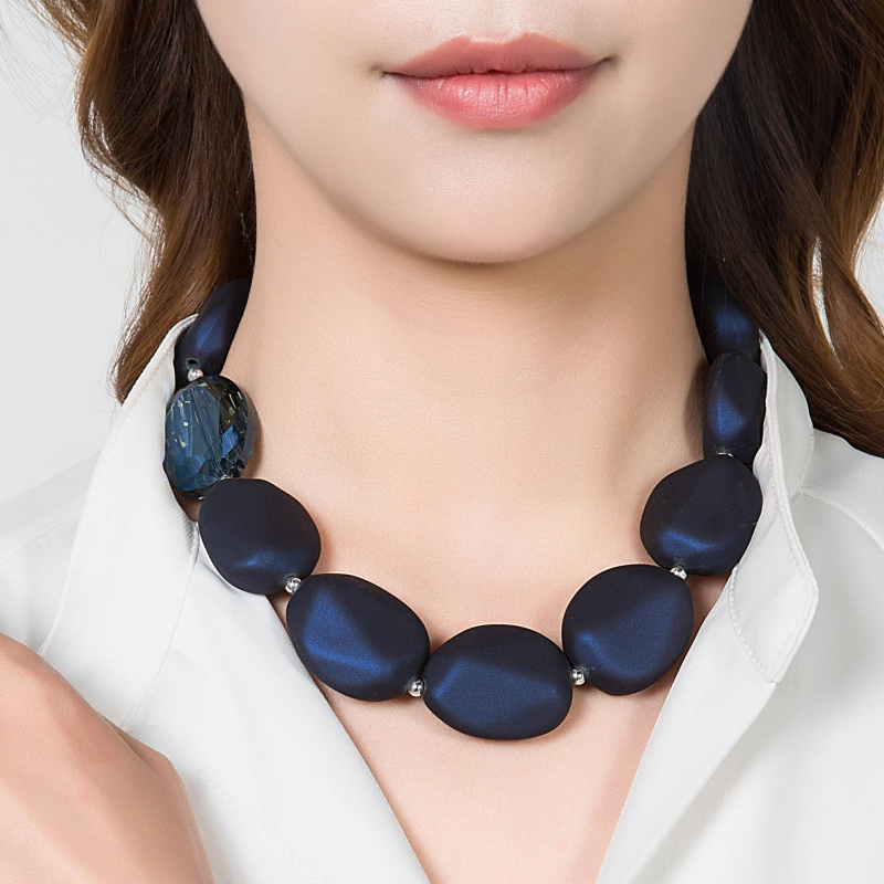 Wholesaler BELLE MISS - Necklace with resin