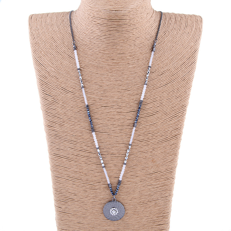 Mayorista BELLE MISS - Collar gris