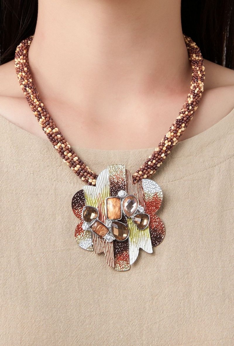 Grossiste BELLE MISS - collier cordon en perle de rocaille