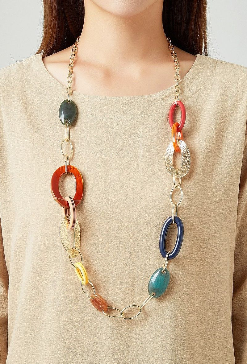 Wholesaler BELLE MISS - Sahr - Multicolored necklace