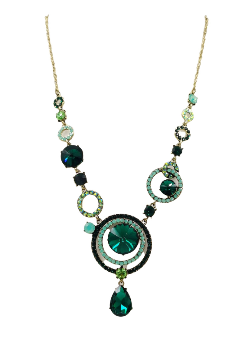 Wholesaler BELLE MISS - rhinestone necklace 1410041