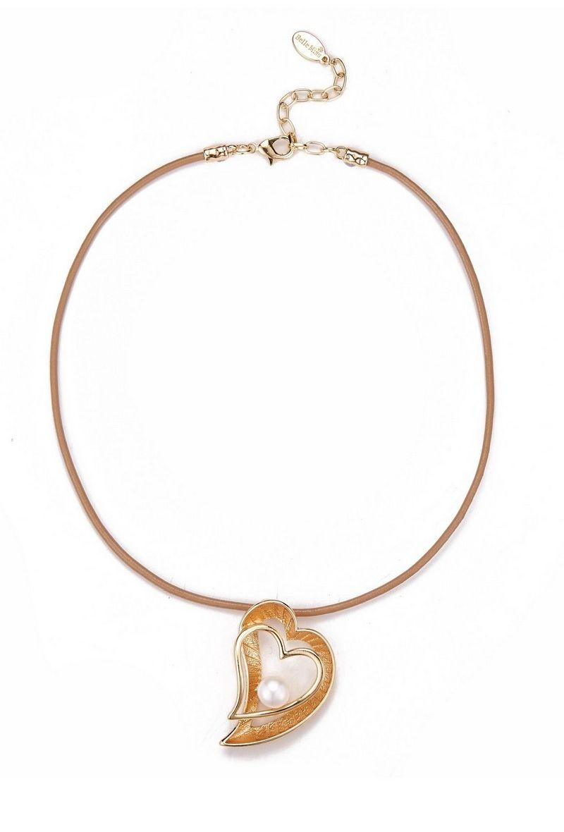 Wholesaler BELLE MISS - Kaba heart pendant