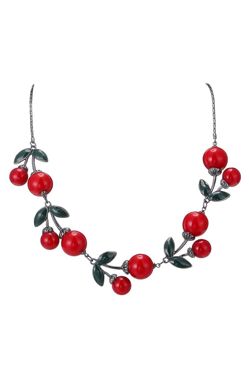 Mayorista BELLE MISS - Merve - Collar rojo