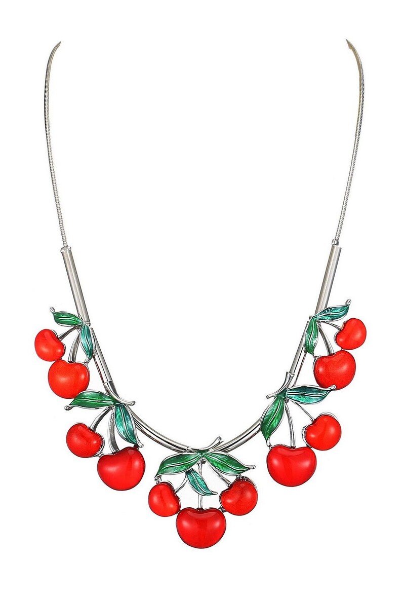 Mayorista BELLE MISS - Luna - Collar rojo