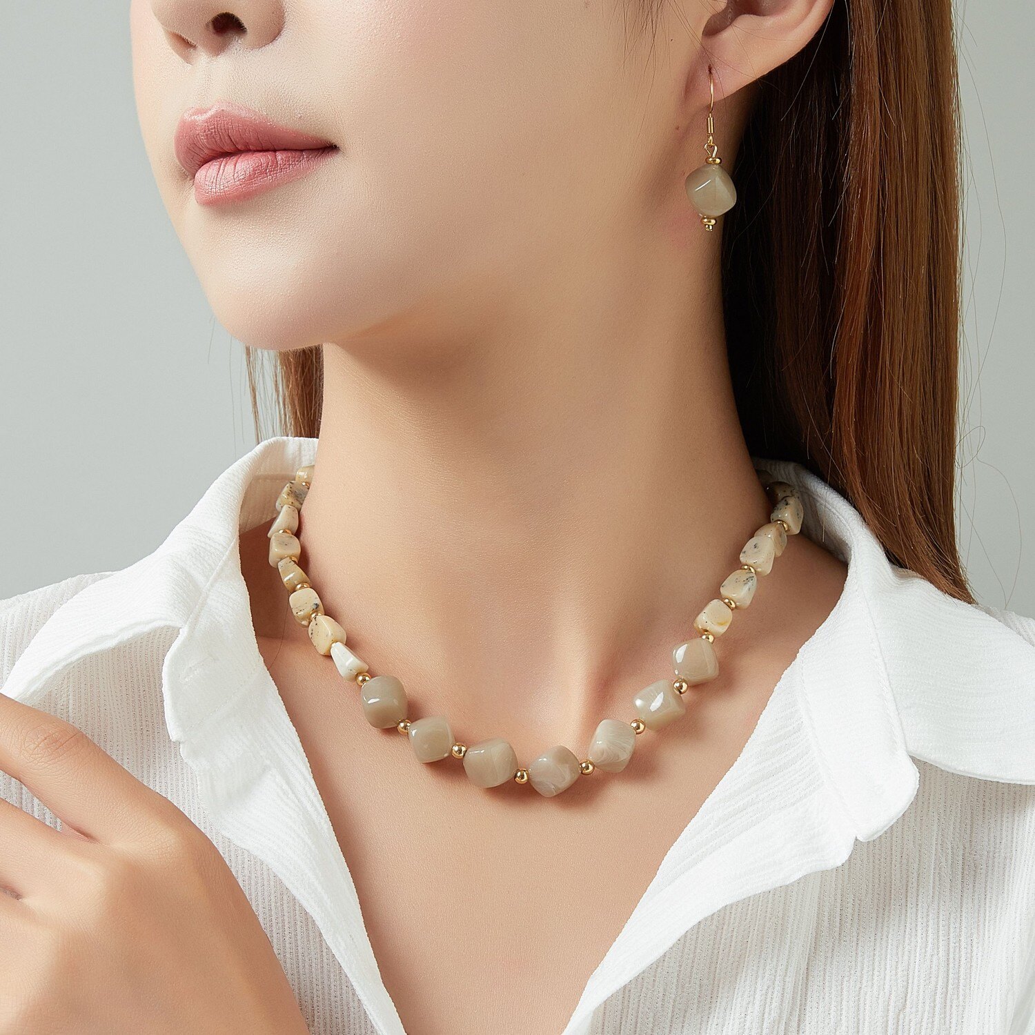 Mayorista BELLE MISS - Ulive - Collar de Acero