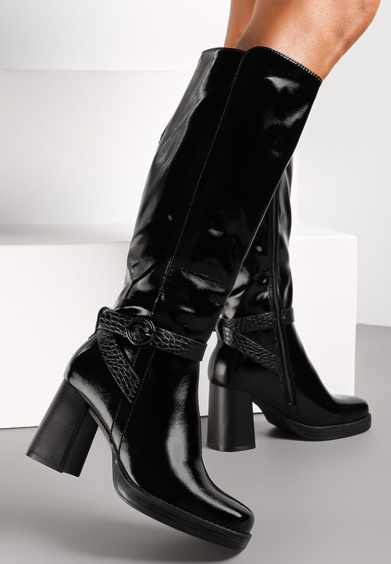 Wholesaler BELLE SHOES - WD-9101 shiny leather