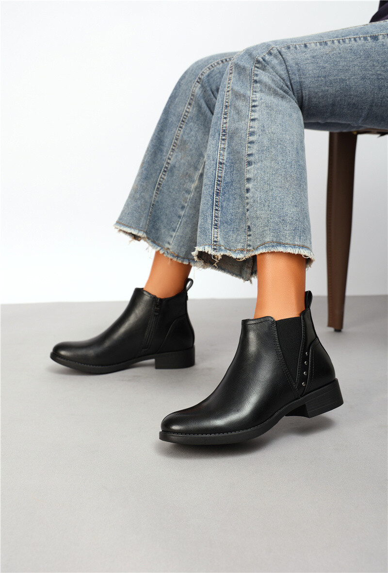 Grossiste Belle Women | Super Mode - Bottines avec élastique
