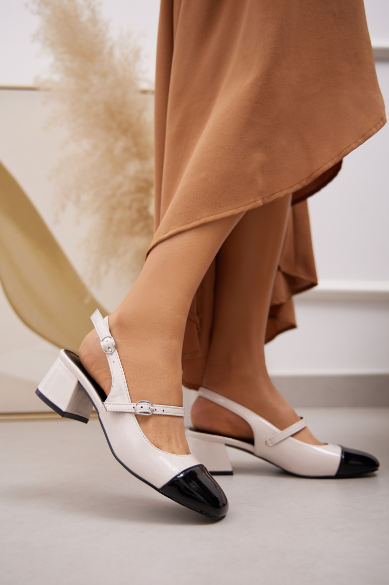 Wholesaler Belle Women - Slingback babies with central strap