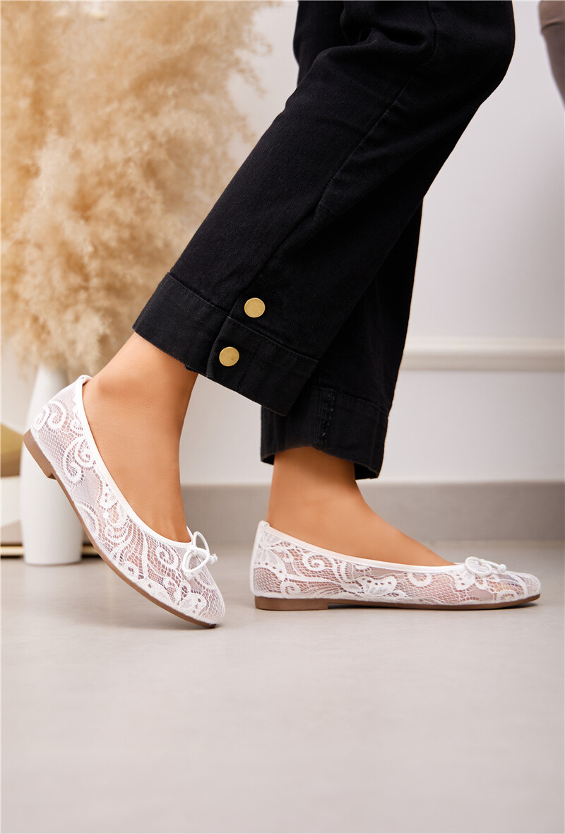 Großhändler Belle Women - Spitzenballerinas mit Schleife